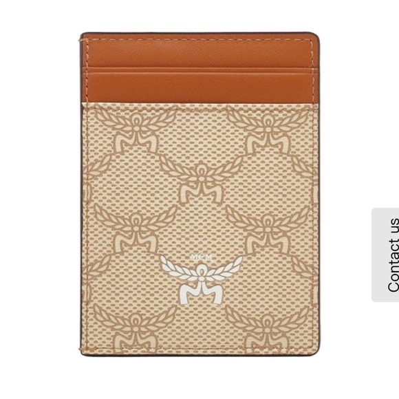 MCM Tan and Cream Card Holder - Picture 2 of 6